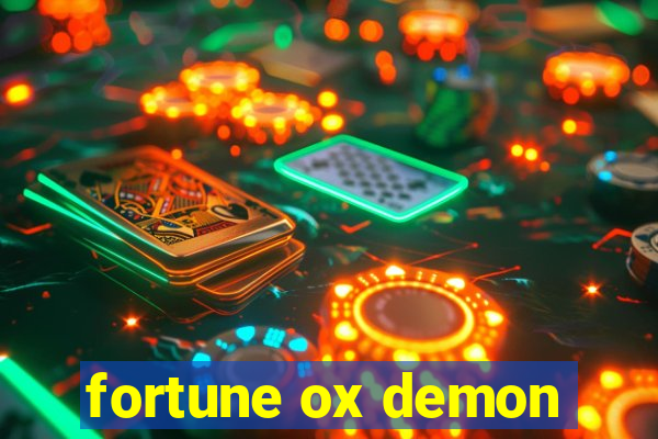 fortune ox demon